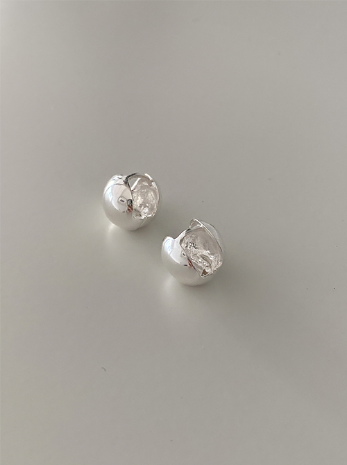 (silver925) circle earring.