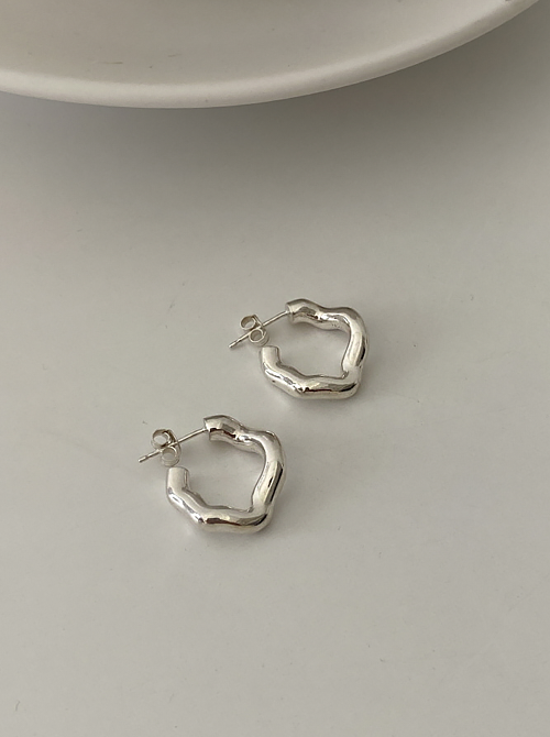 (silver925) wet earring.
